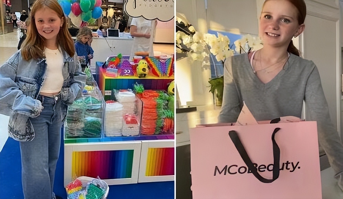 10岁女孩摆摊赚钱4年,17岁少年卖玩具赚500万