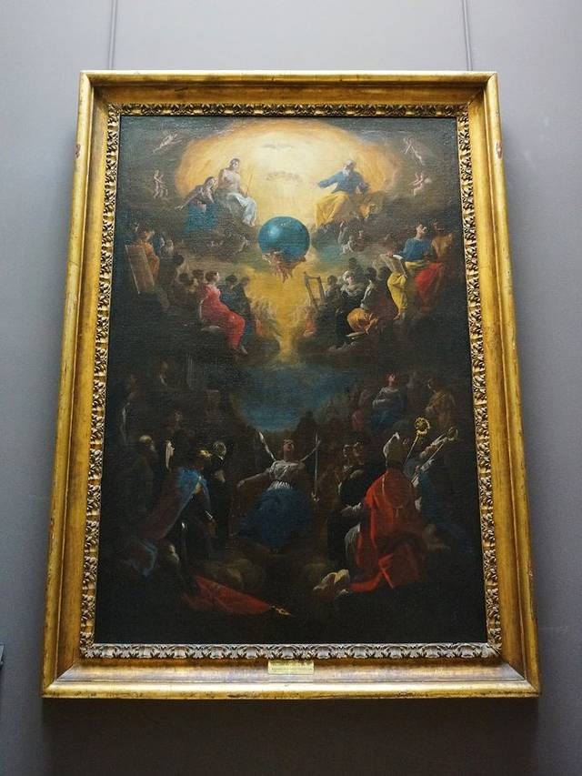 法国卢浮宫绘画简介,法国巴黎的卢浮宫有什么画作