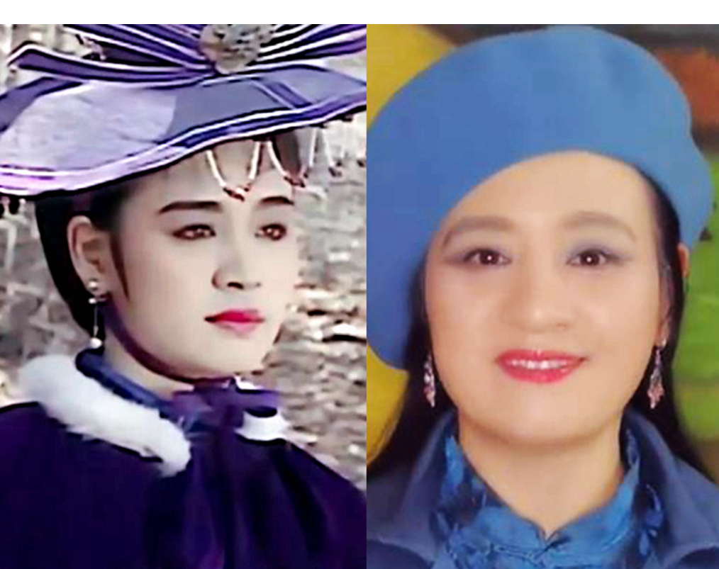伍宇娟袁紫衣今昔对比照,中戏五朵金花伍宇娟