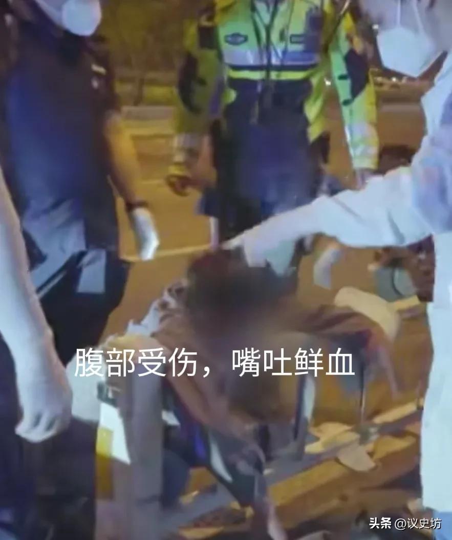 外卖员出车祸不舍得治疗,一外卖员出车祸倒地不起后续