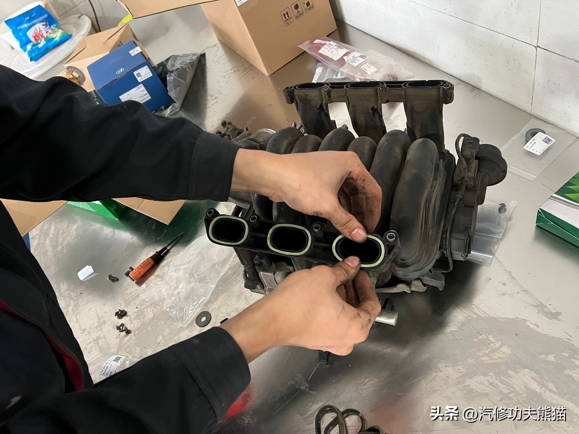 翻新60年前的奥迪,老车翻新奥迪a6发动机