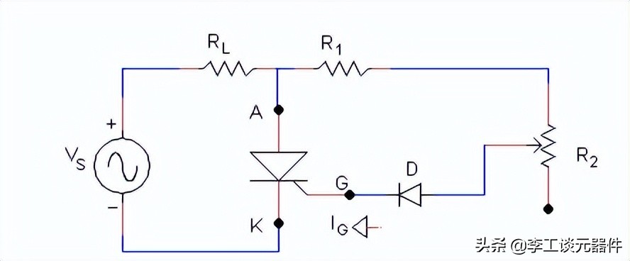可控硅触发电路原理,可控硅常用触发电路图