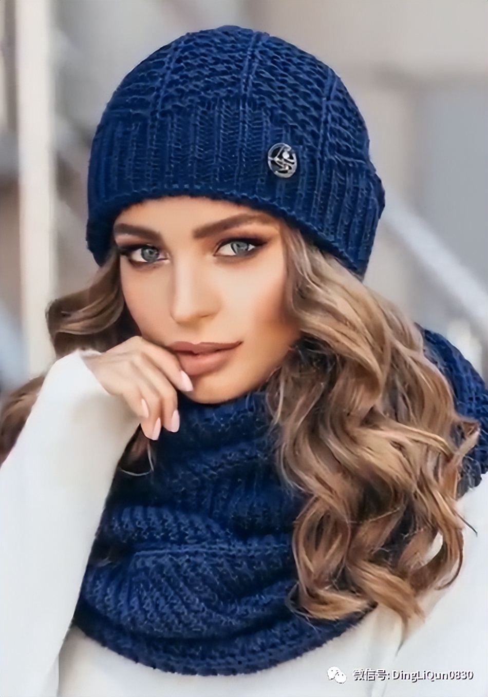 针织帽子大全新款,今年冬天流行针织帽子