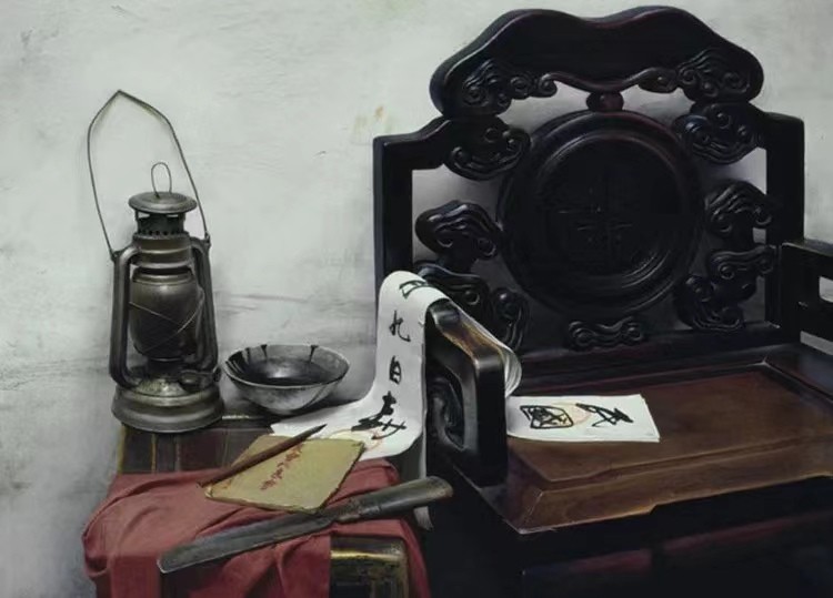 画家冷军6000万的画图片,冷军的画不可思议高清全图