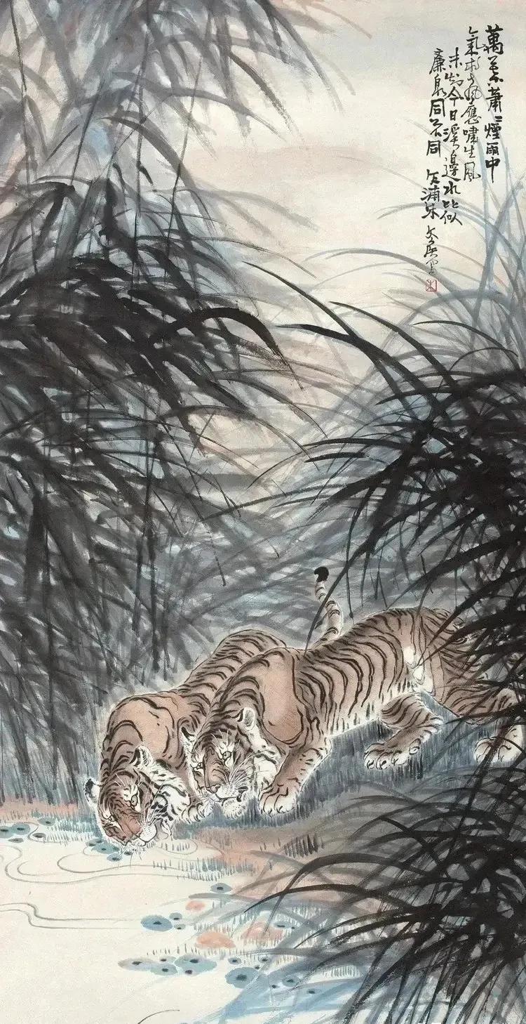 猛虎潜深山长啸自成风出自哪里,猛虎潜深山长啸自生风打一生肖