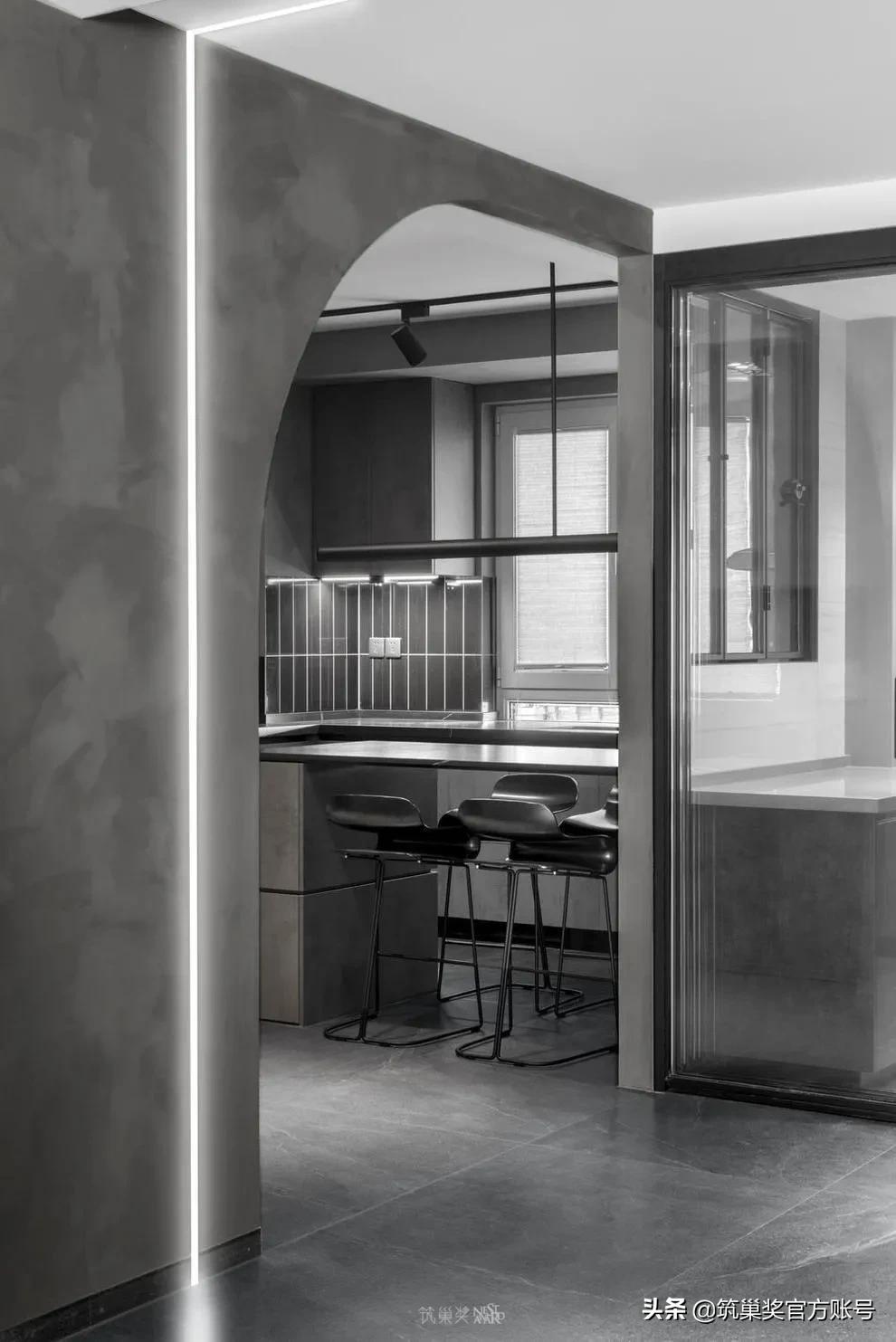 纯黑色装修设计师,纯黑色家装设计