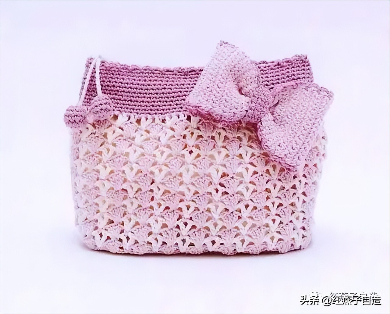 经典时尚的小包编织,横款小包编织教程简单一点