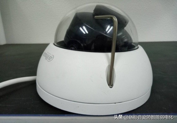 大华半球监控线接法图解,大华安防半球监控怎么拆底座