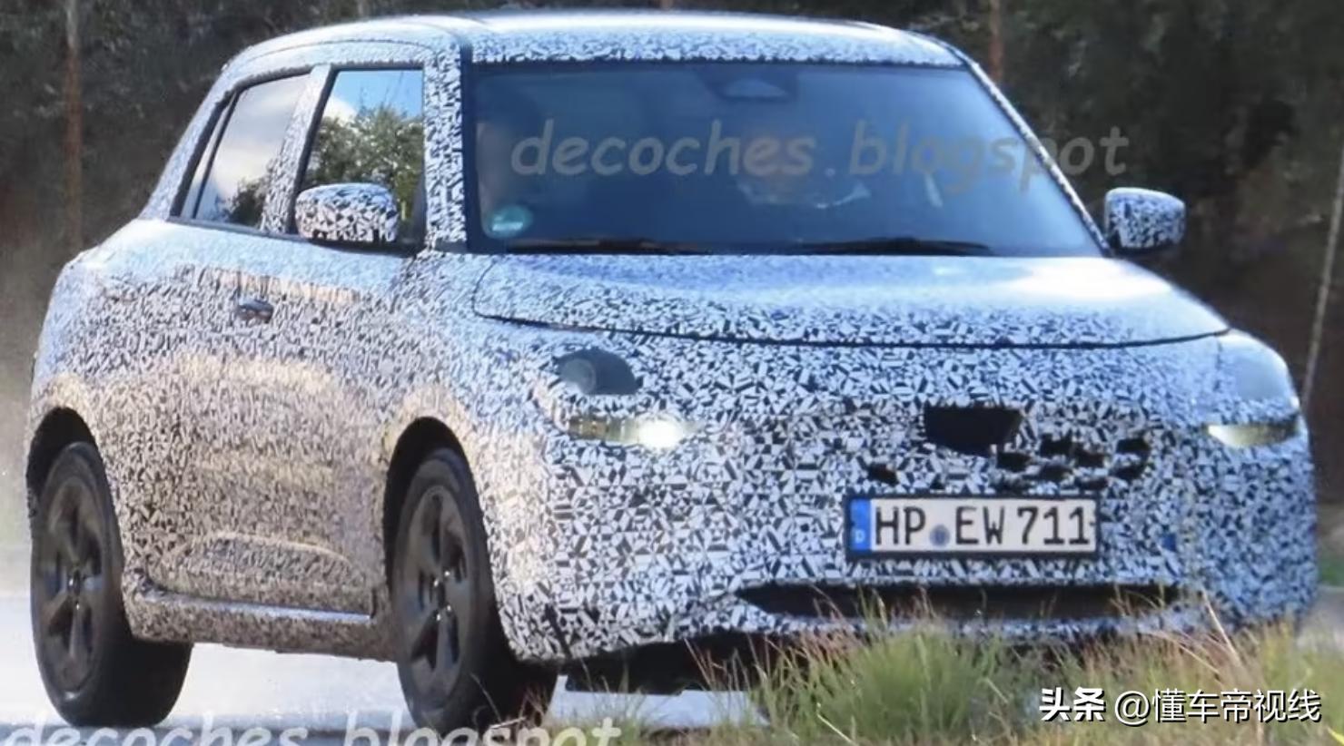 新车|“雨燕”接班人，可选1.4T轻混动力，曝全新铃木速翼特谍照