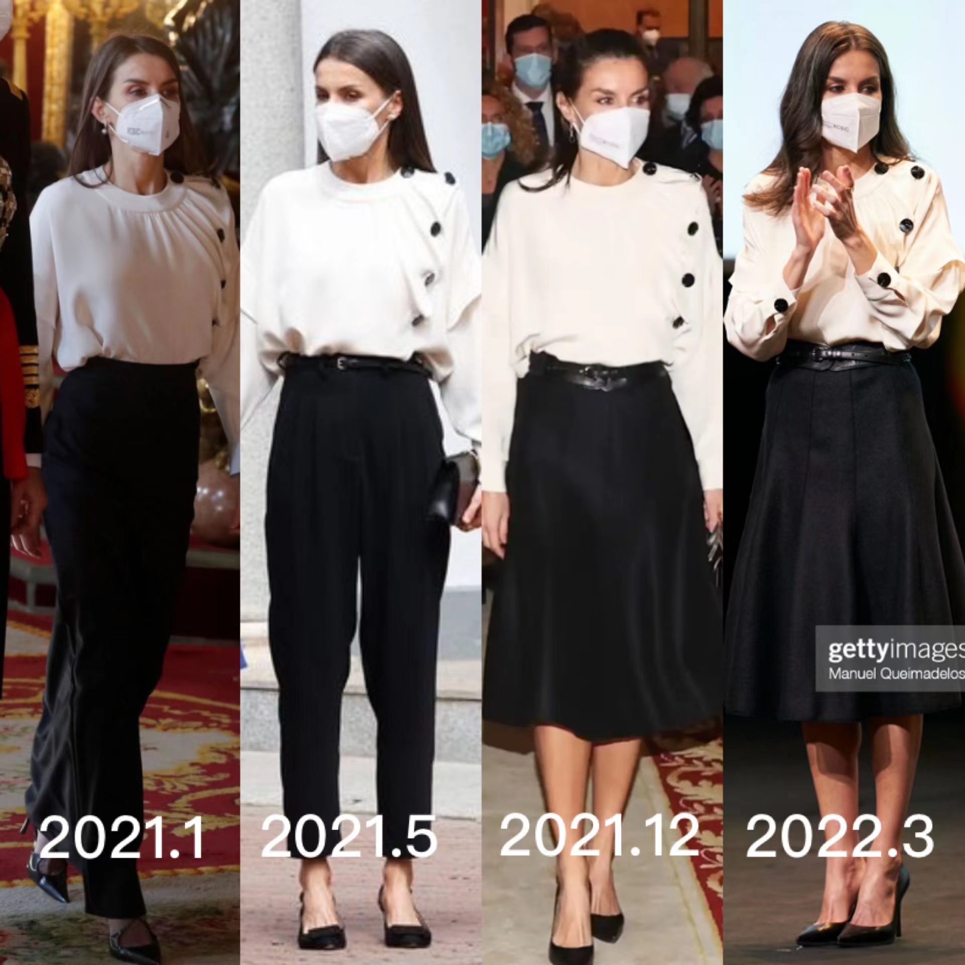 莱后六度垂青半身裙，不换思路换感觉，原来这就是“人穿衣”