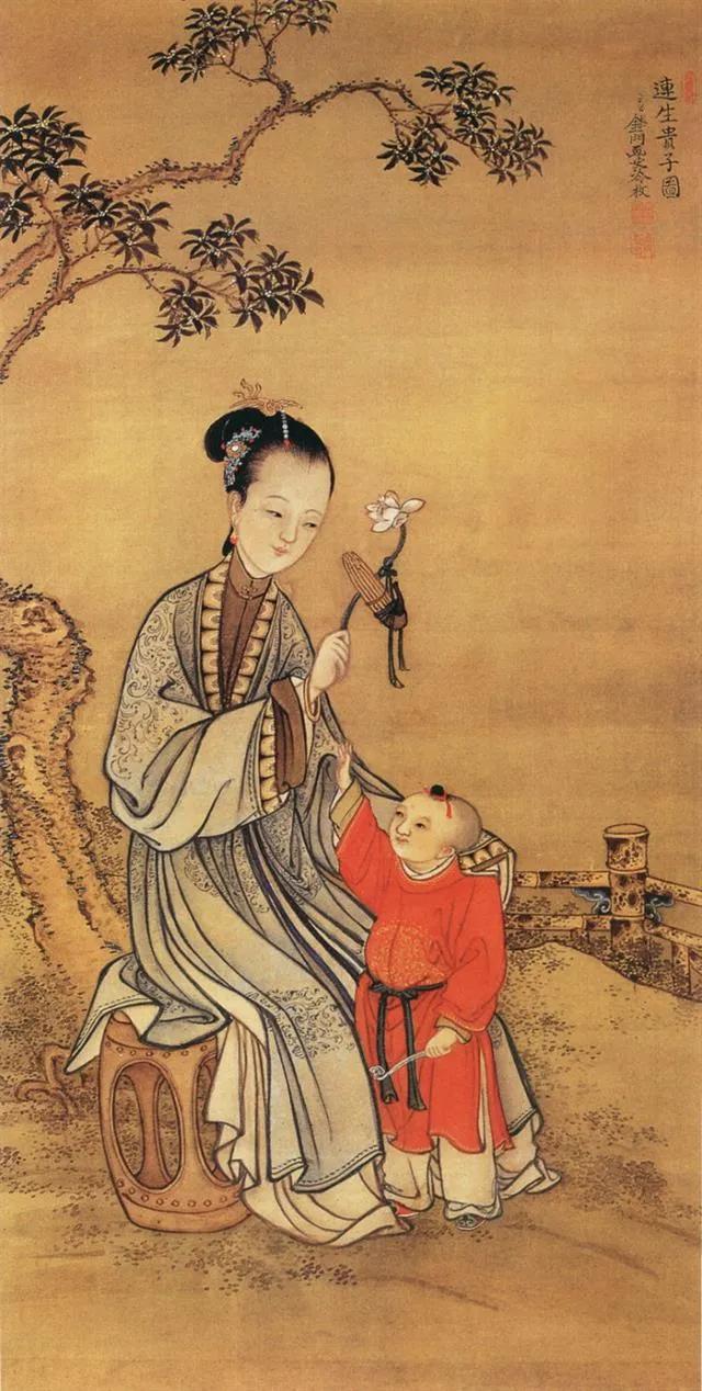 清冷枚仕女图绢本,清冷枚简介
