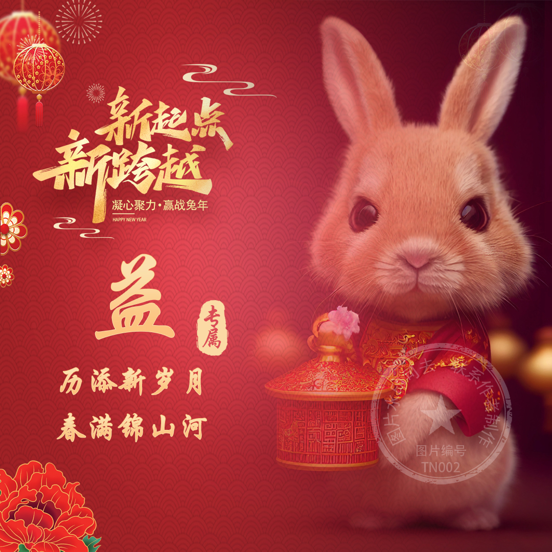 取图新年微信头像,藏头诗头像图片大全