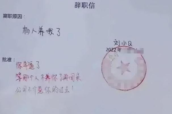 00后的霸气辞职信,00后霸气辞职信走红