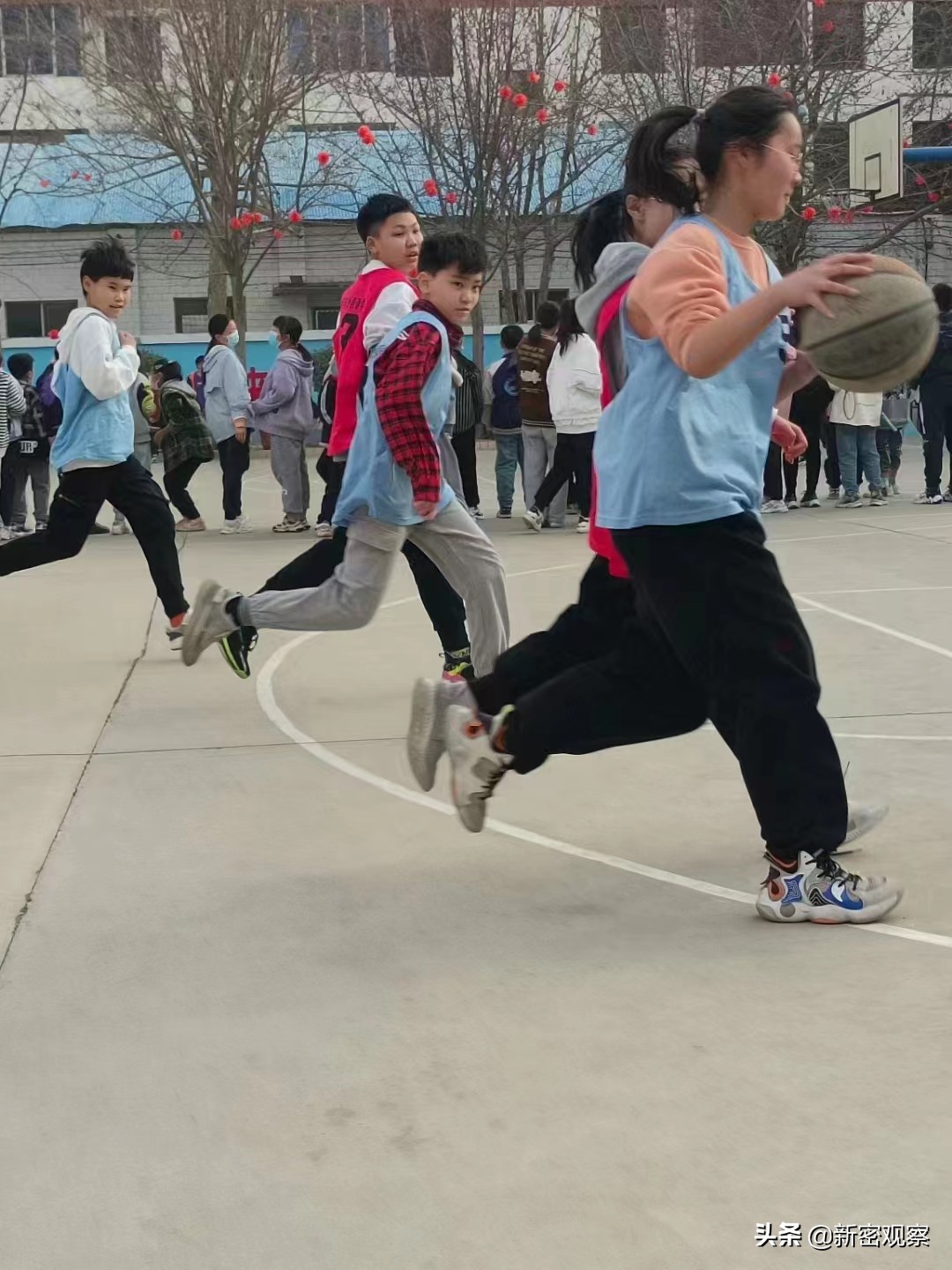 第二十二届校长杯篮球赛,新密外国语学校2018篮球