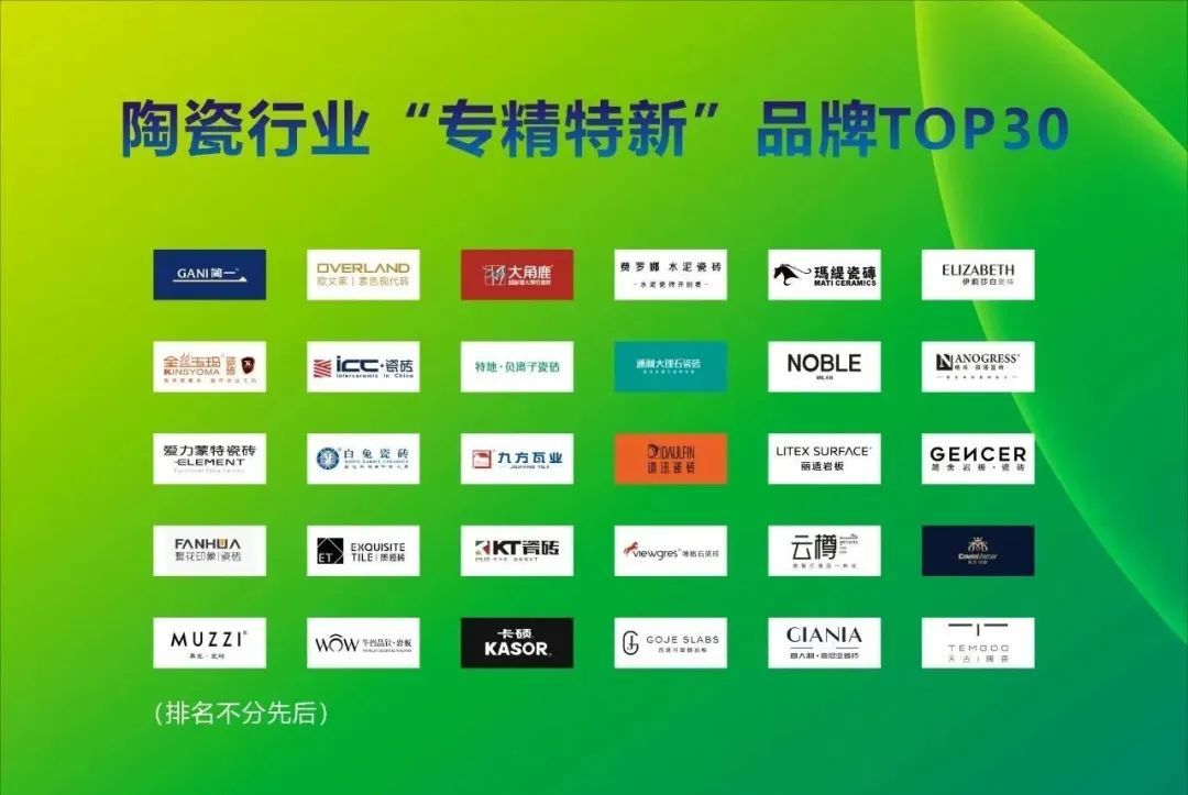 官宣丨繁花印象获“年度艺术花砖创领品牌”和“专精特新”TOP30