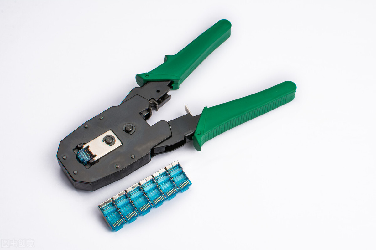 水晶头接线方法步骤图,水晶头怎么接线和原理图