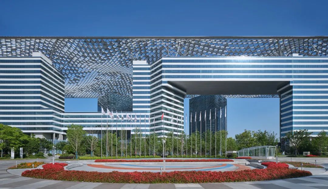 松江g60科创云廊旁边最美的公园,松江九亭g60科创云廊效果图