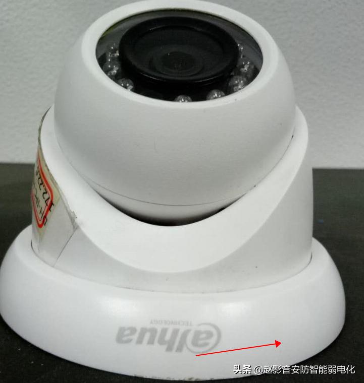 大华半球监控线接法图解,大华安防半球监控怎么拆底座