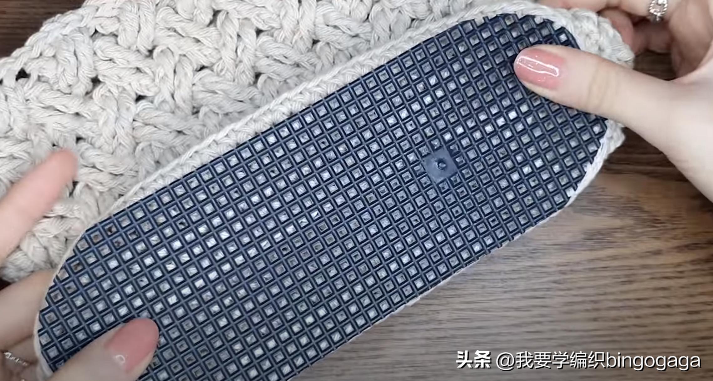 百搭时尚美人包编织教程,祖母方格包包的编织教程