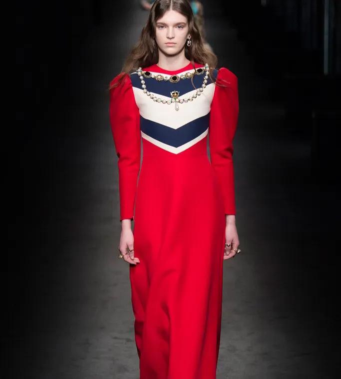 亮相gucci大秀惊艳米兰时装周,gucci展示2019早秋系列