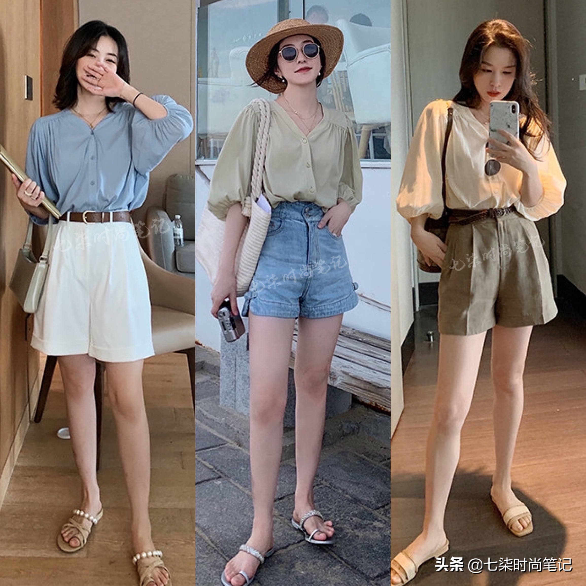 夏天小个子怎么穿显高显瘦,微胖小个子显高显瘦夏天穿搭