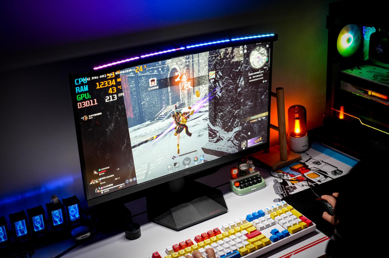 hkc神盾mg27q屏幕特别烫,hkcmg27q神盾开箱