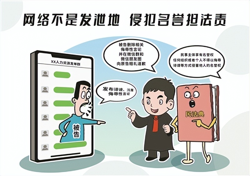 在微信群内侮辱诽谤他人违法吗,微信群骂人侮辱诽谤最高判多久