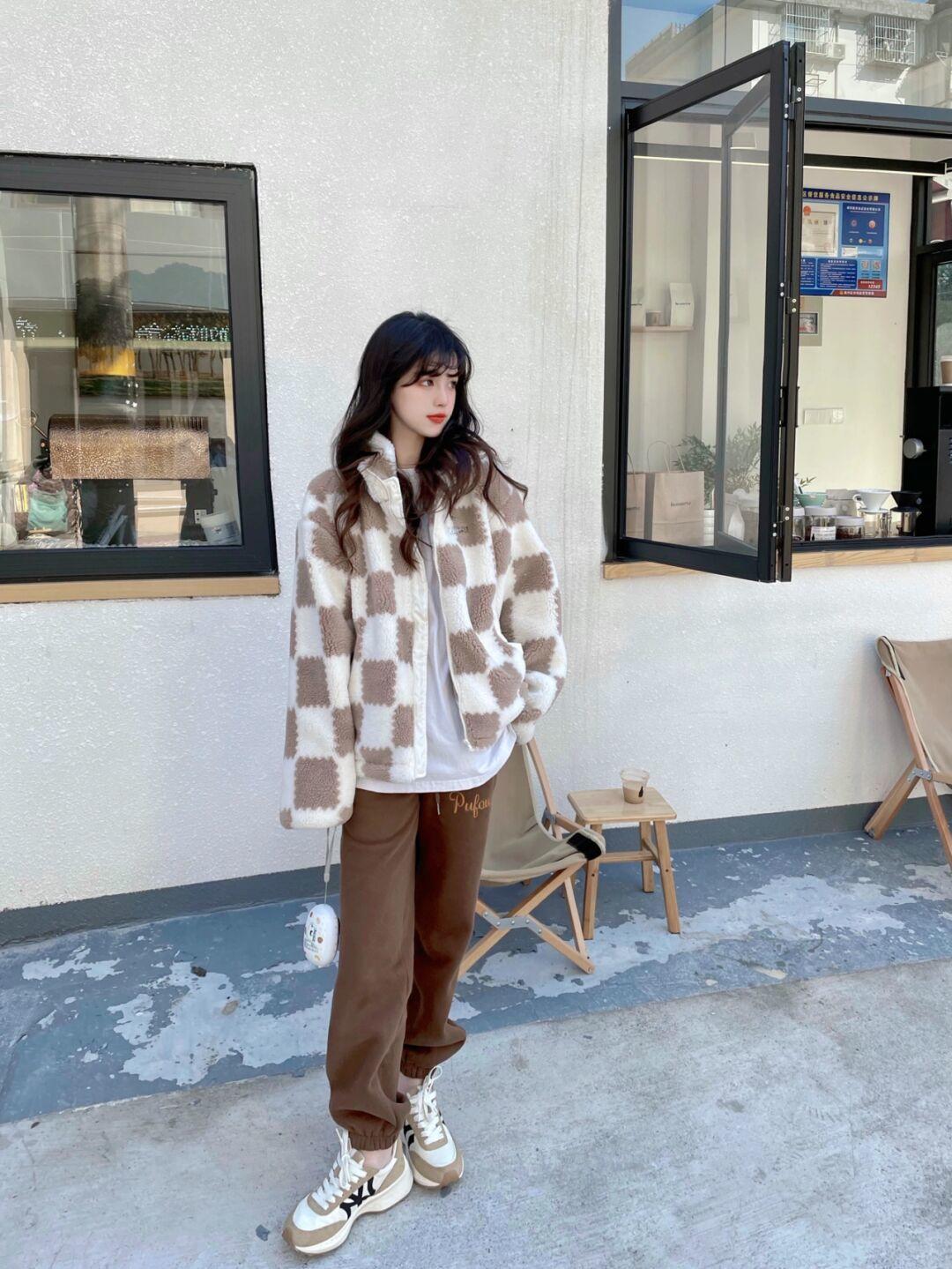 软糯羊羔绒外套,软软糯糯毛绒绒外套