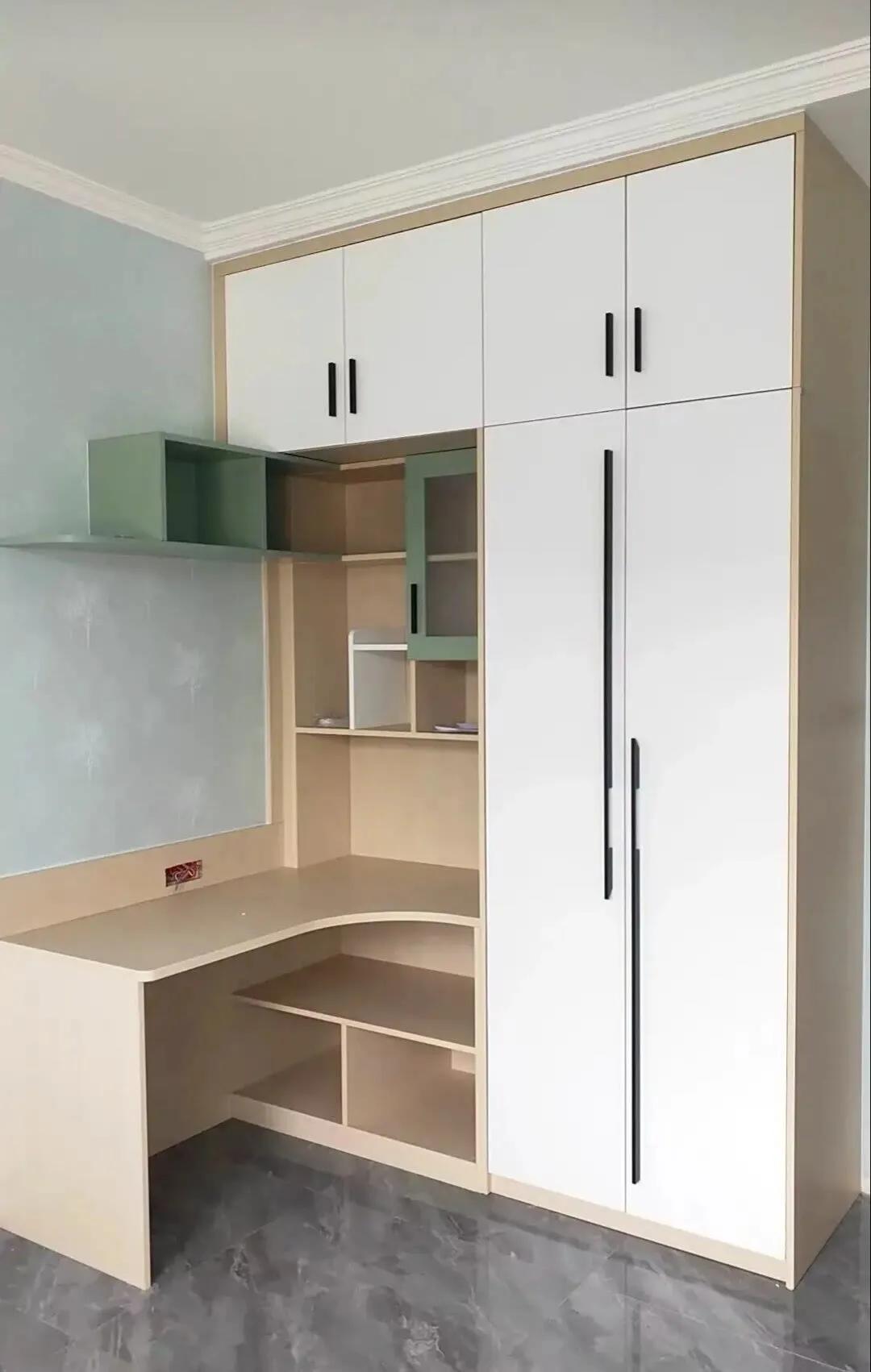 衣柜写字桌一体桌尺寸,衣柜写字桌一体新款