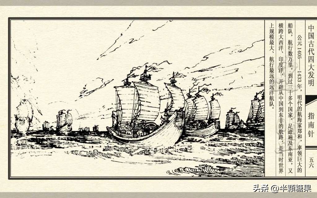 中国古代指南针简介,中国古代四大发明指南针选作