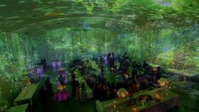 餐厅全息投影最省钱的方案,全息投影餐厅成功案例