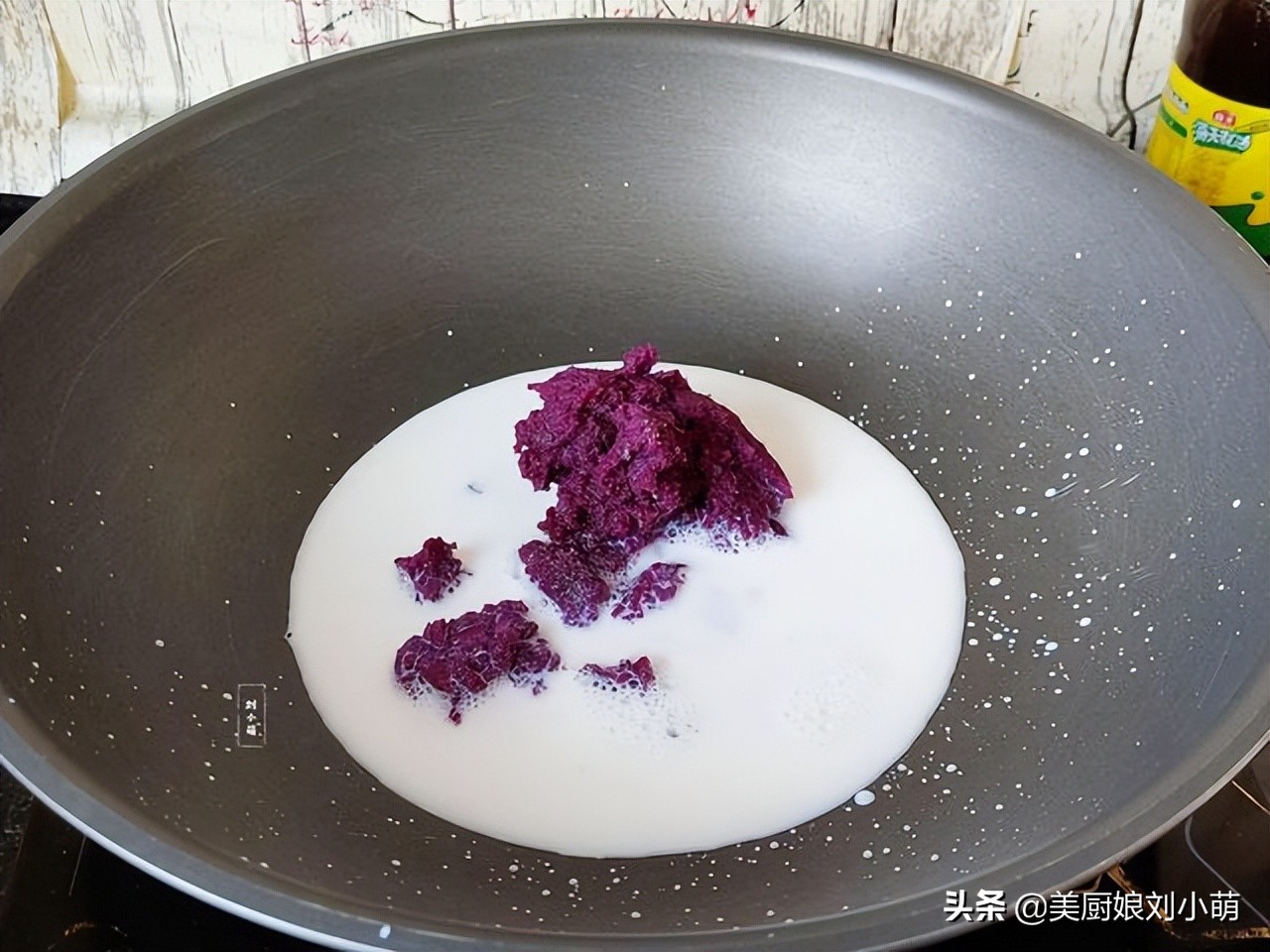 1个紫薯1碗西米教你秘制小糕点,紫薯西米最正宗的做法