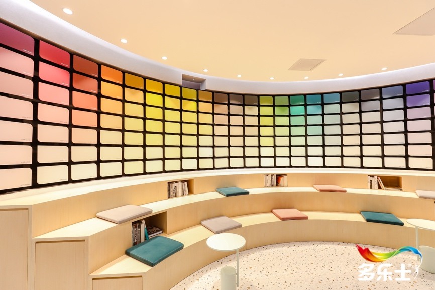 多乐士体验店装修,多乐士顶级生活馆
