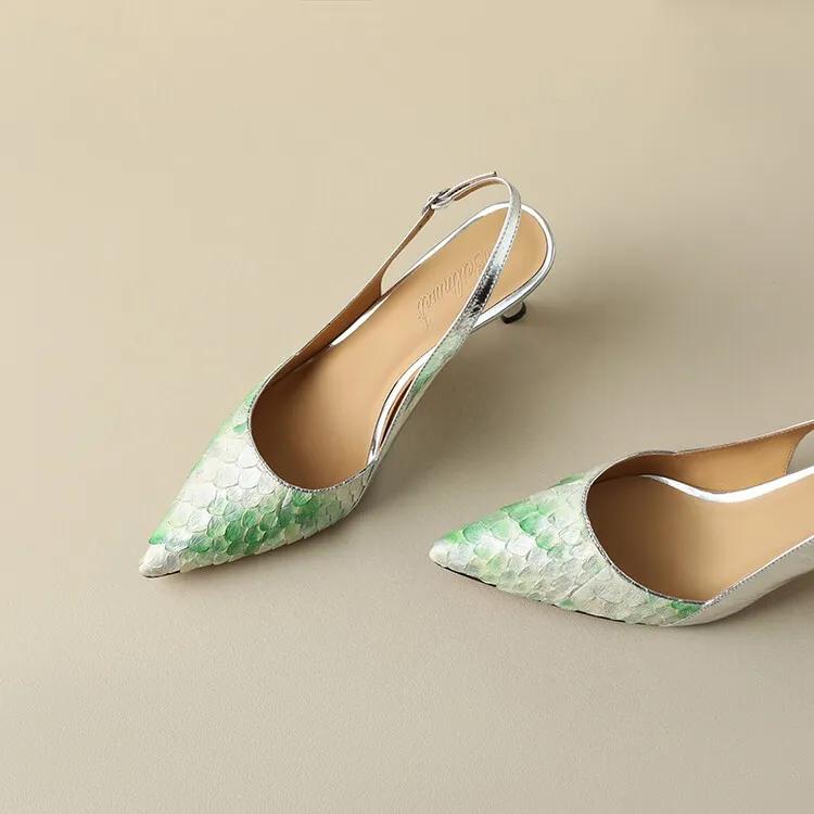 庄重细跟高跟鞋,新款小众设计细跟高跟鞋