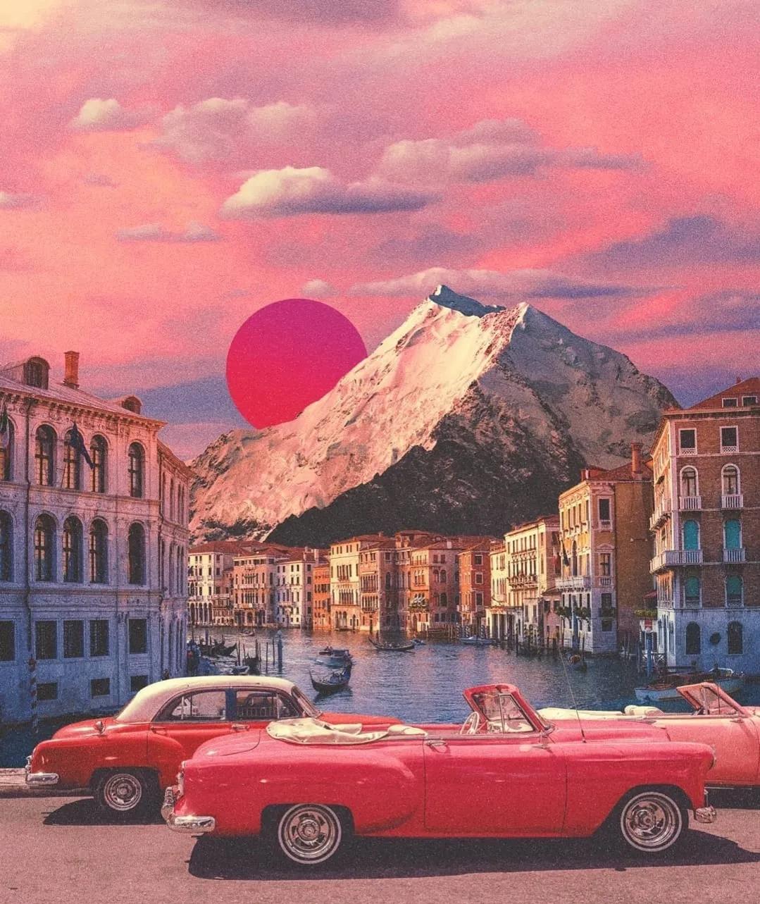 一组极具个人风格的插画,一组很有意境的插画