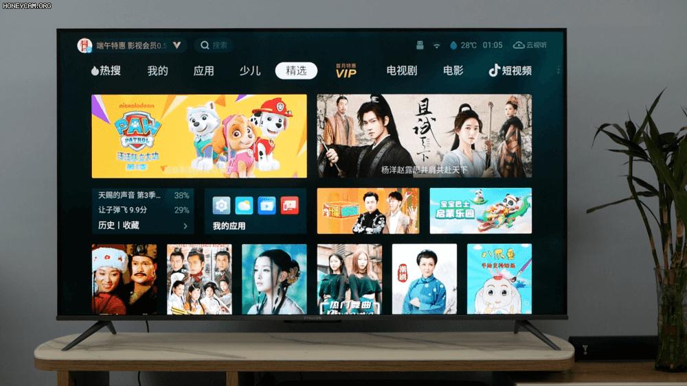 2k价位电视,雷鸟鹏6pro75英寸电视评测