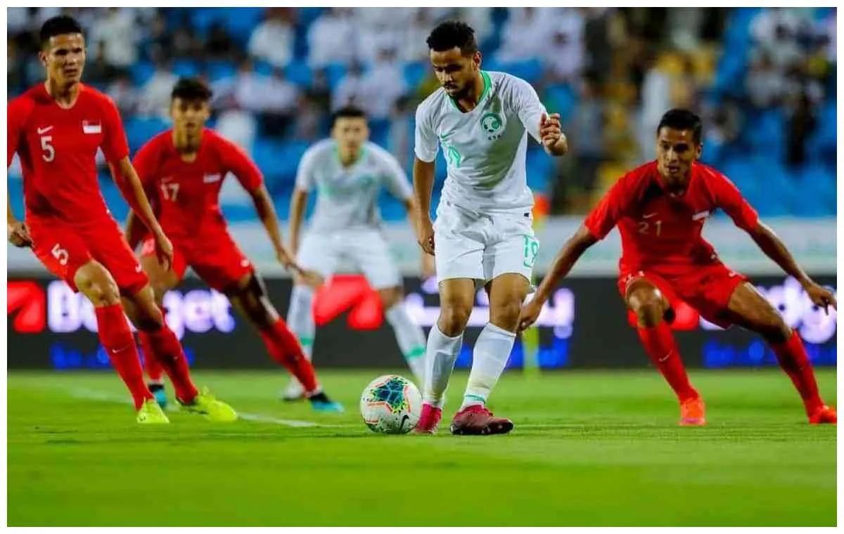 中国男足vs沙特1:1沙特进球,昨天中国男足赢了吗