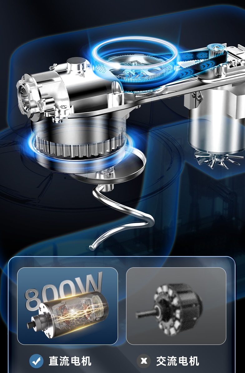 千元级厨师机的性价比之王——长帝企鹅顶顶,揉面、打发不用手