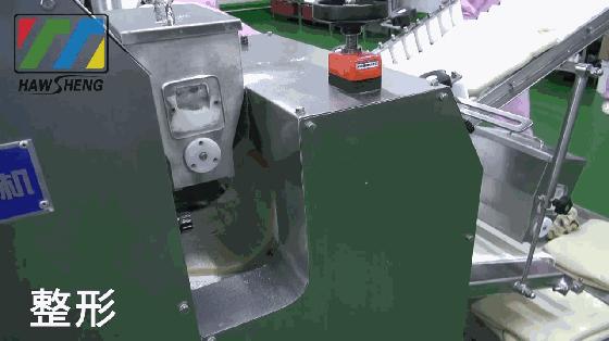 全自动月饼工厂流水线生产,一体化月饼生产线操作