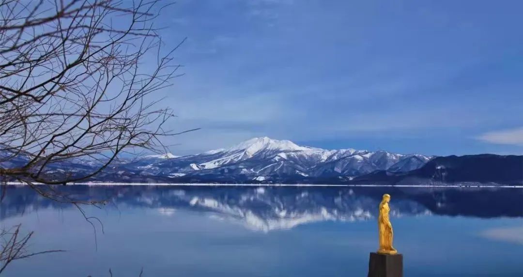 日本的冬天太漫长了,日本的冬天富士山