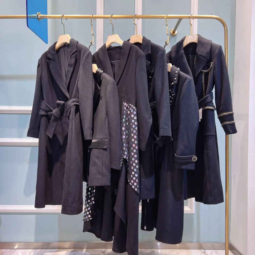 ck时尚女装嘻哈街头风大衣米黄色,ck女装高端双面呢大衣99