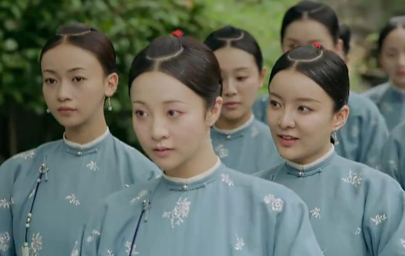 清宫选秀经典片段,选秀清宫