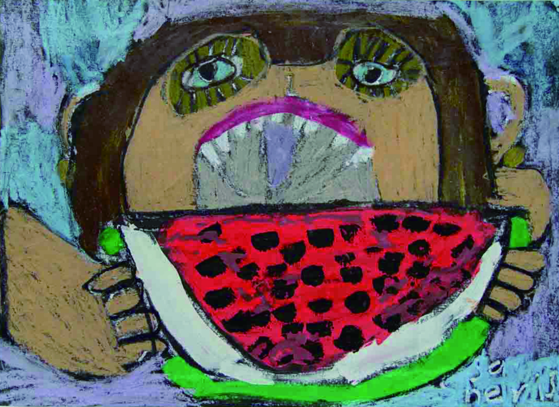 优质儿童画作品欣赏,童心绘世界阳光下成长主题绘画