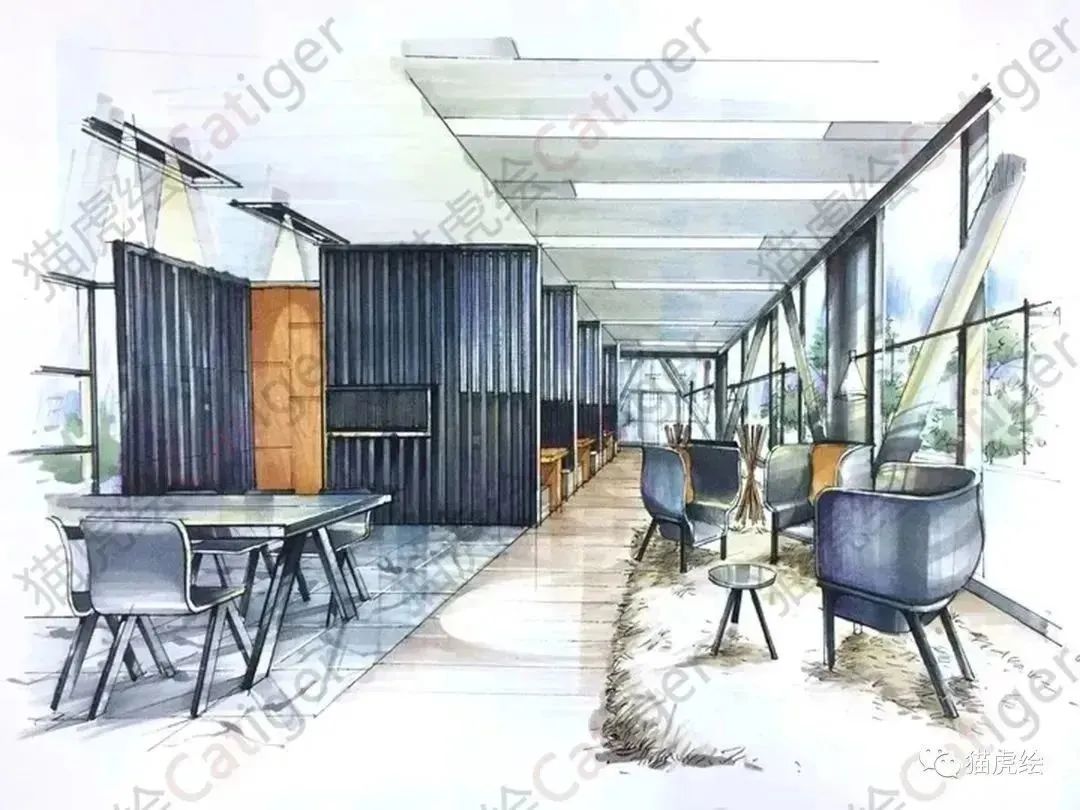 猫虎画,猫虎绘画