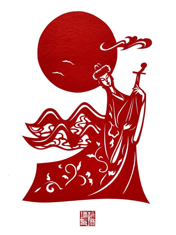 国学人物剪纸 (吴国人物剪纸)