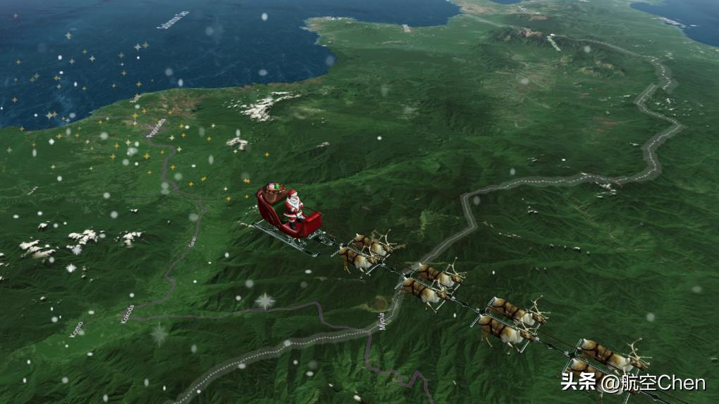 北美防空司令部飞机数量,防空部队用雷达追踪圣诞老人