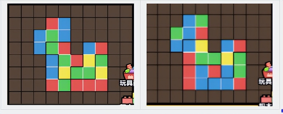 积木国粹花旦小熊猫拼接过程,积木图纸分享