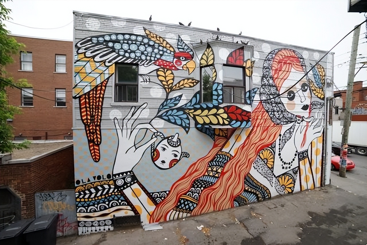 十堰外墙彩绘手绘,墙体彩绘手绘公司