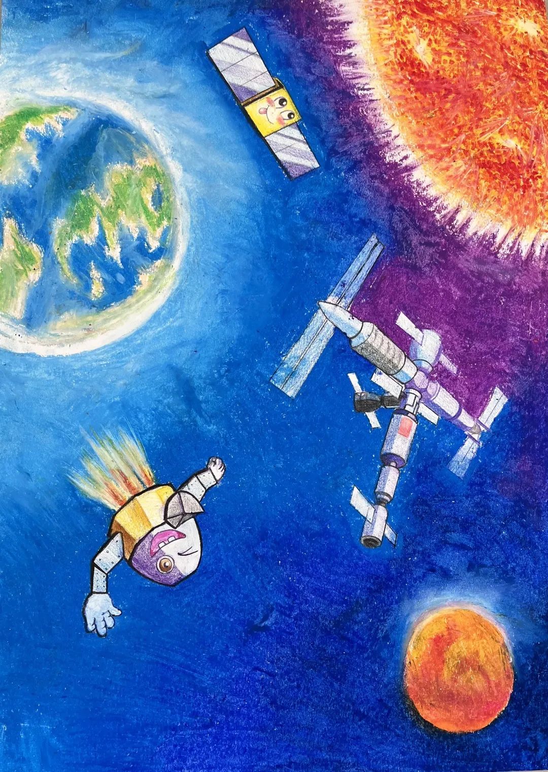 城阳区第二实验小学第六届科普创作大赛-科幻画（二）