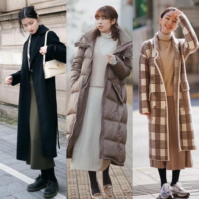 今年大火的“半身裙”，配对鞋子气质优雅，适合40+岁的女人